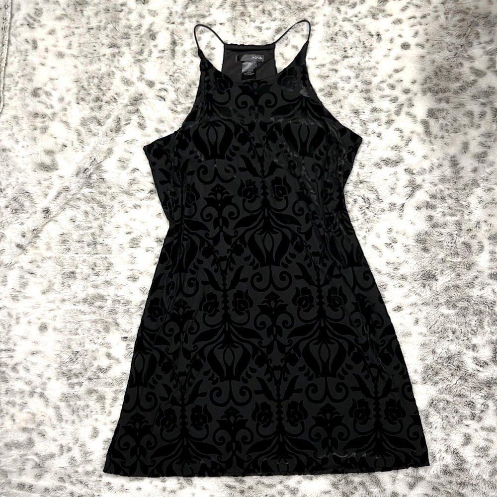 Aqua little black dress